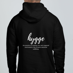 Oversized Hoodie – "The Art of Cozy Living" Hygge Definition