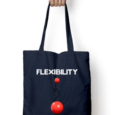 Flexibility Tote Bag – Bend, Don’t Break | Motivational Everyday Carry Bag