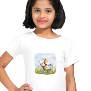 Out and About - Nature Adventure T-Shirt for Girls | Cute & Playful