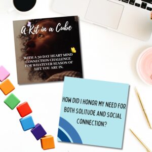 Autism Support Kit – A Kit in A Cube (30-Day Sensory & Emotional Regulation Challenge, 5x5 inch Digital Download)
