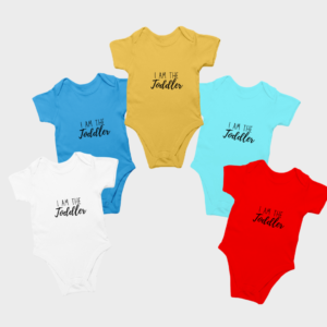 I Am the Toddler – Funny Baby Onesie for Parenting Duos