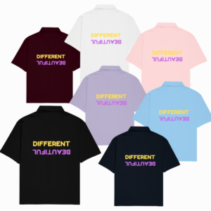 Different is Beautiful Oversized Shirt | Inclusive Fashion | Empowerment Tee