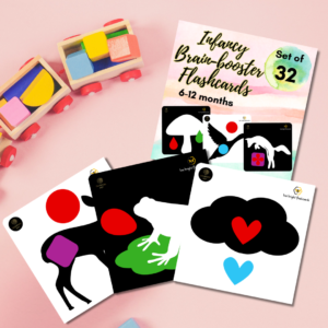 Infancy Brain-Booster Flashcards (6-12 Months) – Colorful Visual Stimulation