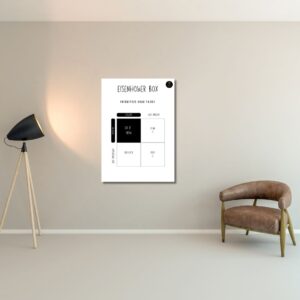 Eisenhower Matrix Printable Wall Art | Digital Productivity Planner Poster | 42 x 59.4cm | Urgent-Important Task Organizer for Entrepreneurs & Offices