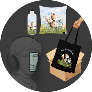 Quantum Bundle - Tote, 750ml Sipper, & 16x16 Cushion Cover | Out and About