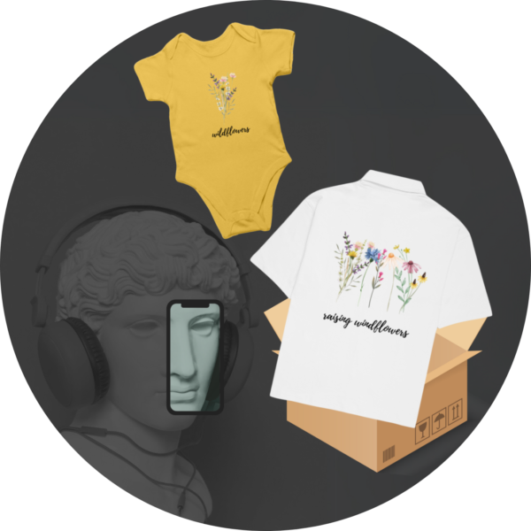Perfect in a Pack - Wildflowers | Parent & Baby Matching Set