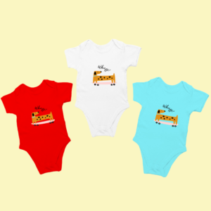 Doggy Goes a Scootin' - Whuff Baby Onesie
