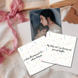 New Mom Affirmations – 30 Printable Positive Affirmation Cards for Motherhood | Digital Download