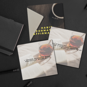 Habit Formation Affirmations - 30 Positive Affirmation Cards for Personal Growth | Digital Download
