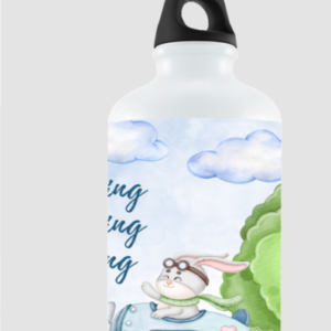 create a product title and description for this sipper bottle, design name Brain Fuel create a description and title like amazon and etsy sites, give SEO terms in comma format