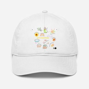 Daily Affirmations Baseball Cap | Adjustable Cotton Hat | Inspirational Quote Cap for Mindfulness & Positivity