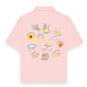 Daily Affirmations Oversized Shirt | Self-Love & Mindfulness Shirt for Women & Teens