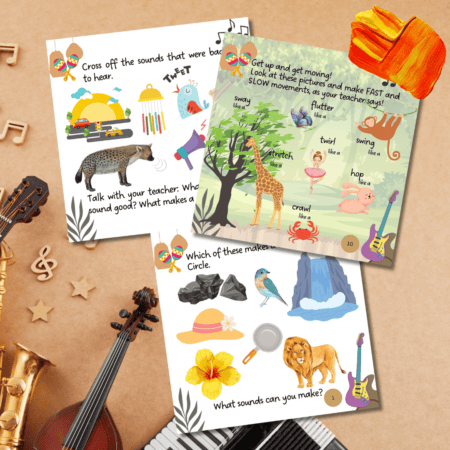 Music and Movement for Early Learners – Engaging Activity Book for Rhythm and Coordination