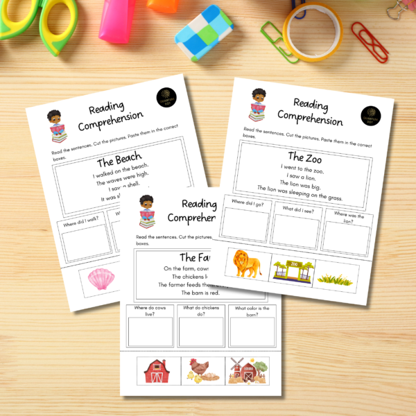 reading comprehension worksheets
