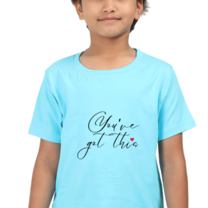 You've Got This – Boys’ T-Shirt | Motivational Quote with Heart | Everyday Confidence Tee
