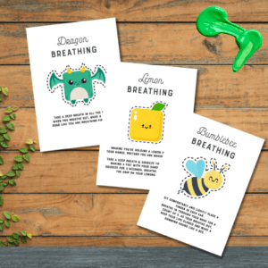 20 Printable Breathing Cards for Preschool & Early Learners – Calm Down & Mindfulness Toolkit