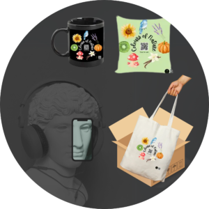 Quantum Bundle – Colors of Nature | Coffee Mug, Cushion Cover & Tote Bag – Nature-Inspired Gift Set for Teachers, Kids & Everyday Calm