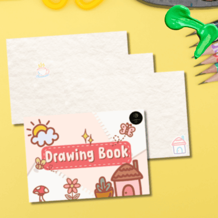 Whimsical Drawing Book for Kids – 20 Printable Pages | Cottagecore Theme Sketchpad for Creativity