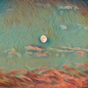 Lunar Brushstrokes
