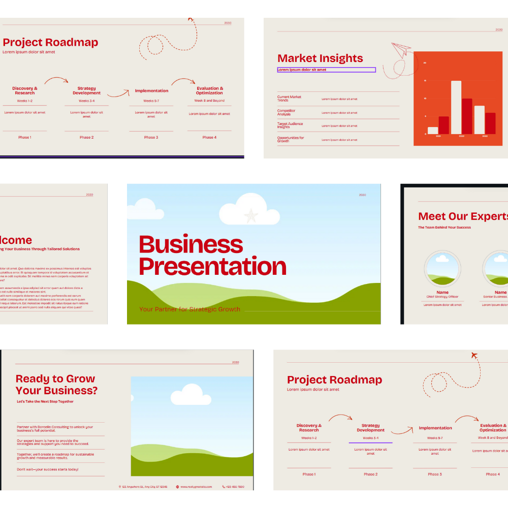 Sage Green Data Presentation