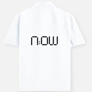 NOW Typography Unisex Oversized Shirt