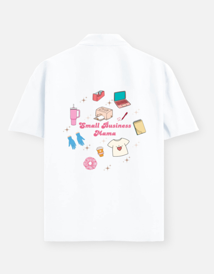 Small Business Mama – Unisex Oversized Shirt - Image 4