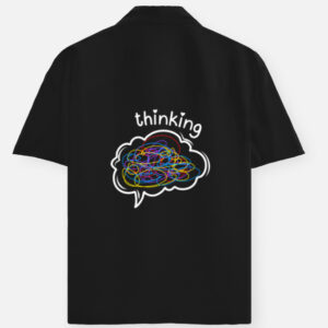Thinking - Dark Unisex Oversized Shirt