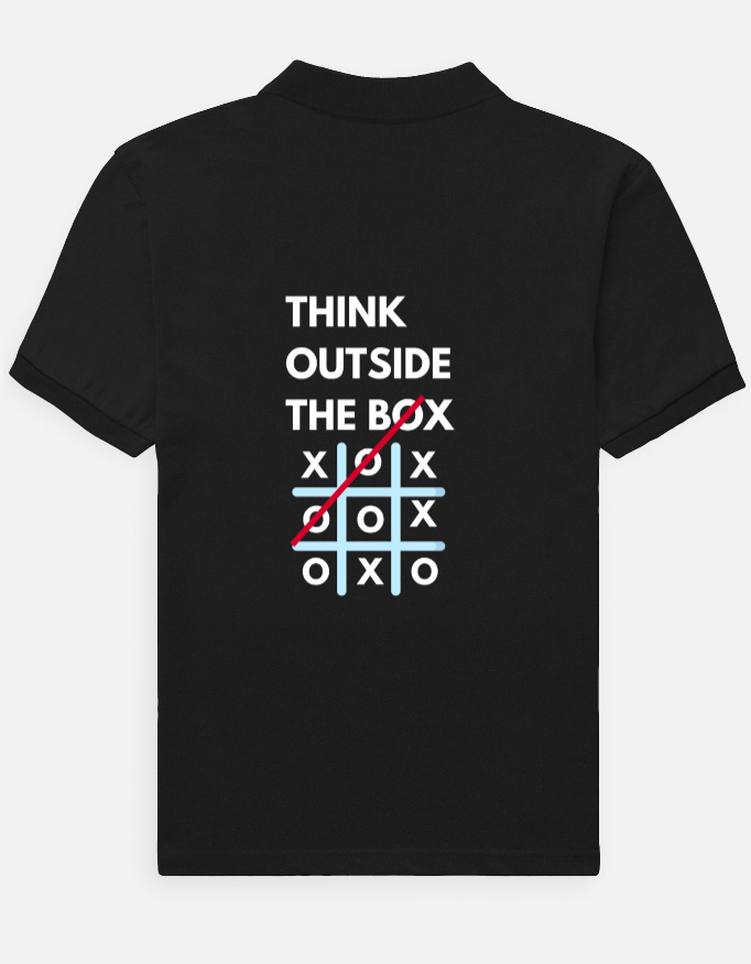 Outside The Box - Dark Men's Polo