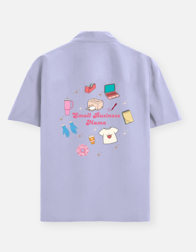 Small Business Mama – Unisex Oversized Shirt - Image 2