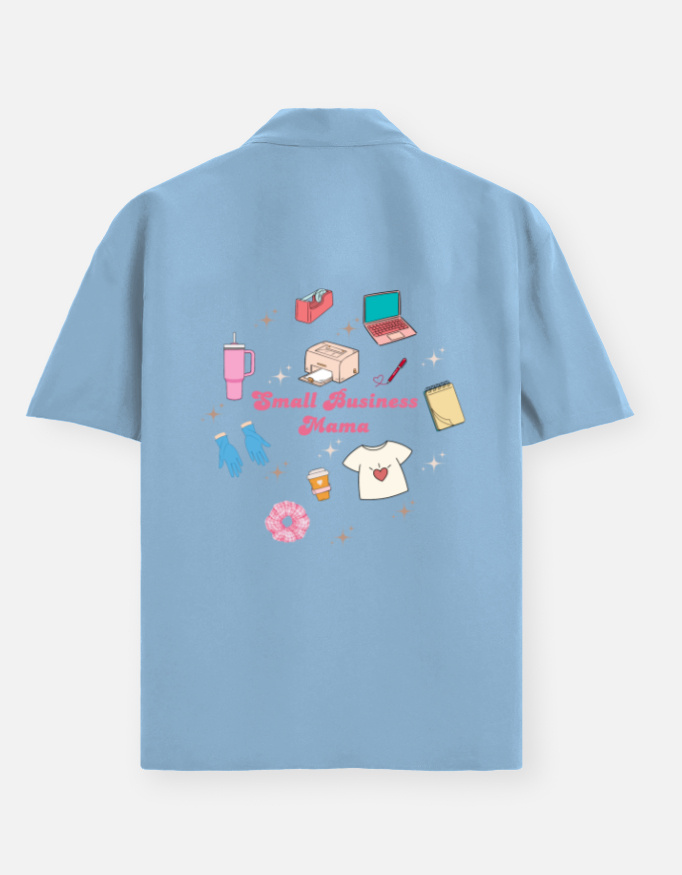 Small Business Mama – Unisex Oversized Shirt - Image 3