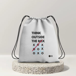 Outside The Box - Drawstring Bag