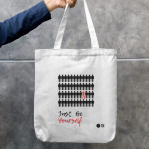 Be Yourself - Tote Bag Zipper