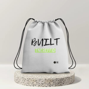 BUILT DIFFERENT Drawstring Bag