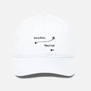 Flying High Travel-Inspired Baseball Cap
