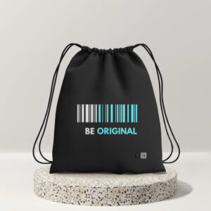 Be Original - Dark Drawstring Bag