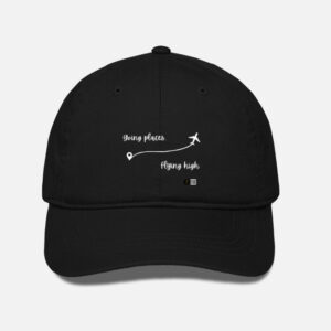 Flying High Travel-Inspired Baseball Cap