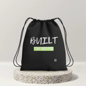 BUILT DIFFERENT Eco-Friendly Drawstring Bag