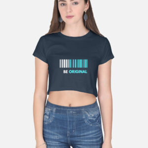 Be Original - Dark Crop Top