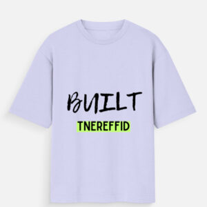 "BUILT DIFFERENT" Unisex Oversized Standard T-Shirt