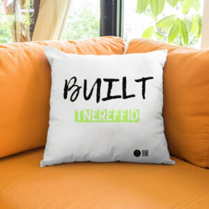 “BUILT DIFFERENT” Statement Cushion Cover