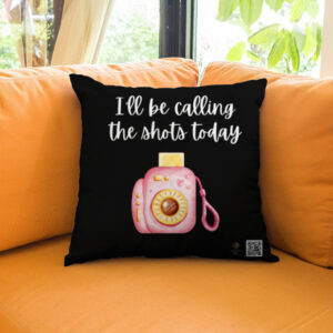 Calling the Shots | Printed Cushion Cover