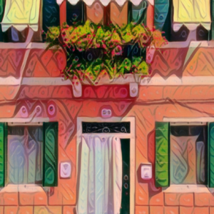 Quirky Painted House