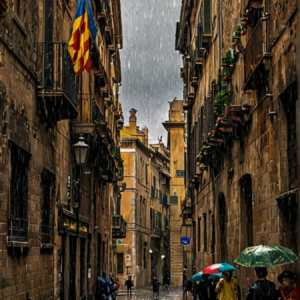 Rain on Stone