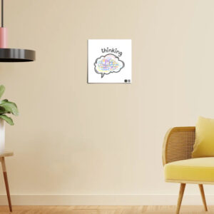 Thinking - Wall Poster