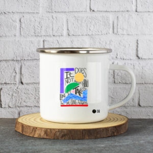 What Matters - White Enamel Mugs