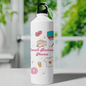 Small Business Mama – 750ml Eco-Friendly Sipper Bottle
