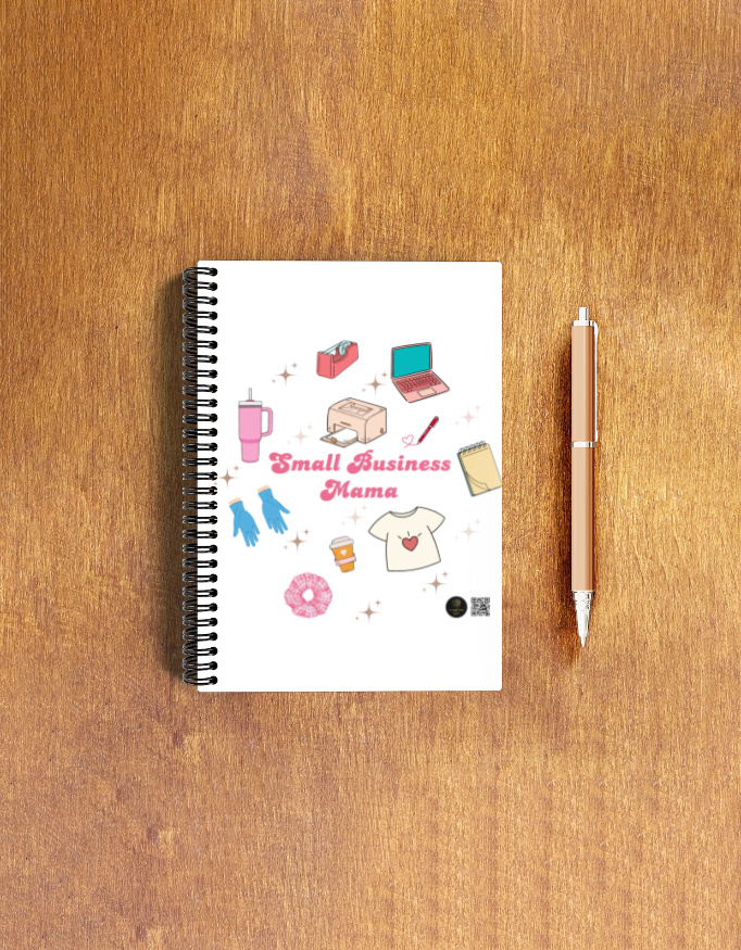 Small Business Mama – Spiral Notepad (120 Pages)