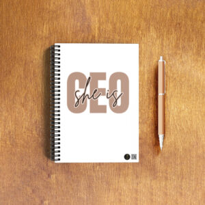 She Is CEO | Empowering Spiral Notepad