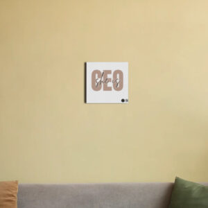 She Is CEO | Motivational Canvas Wall Art