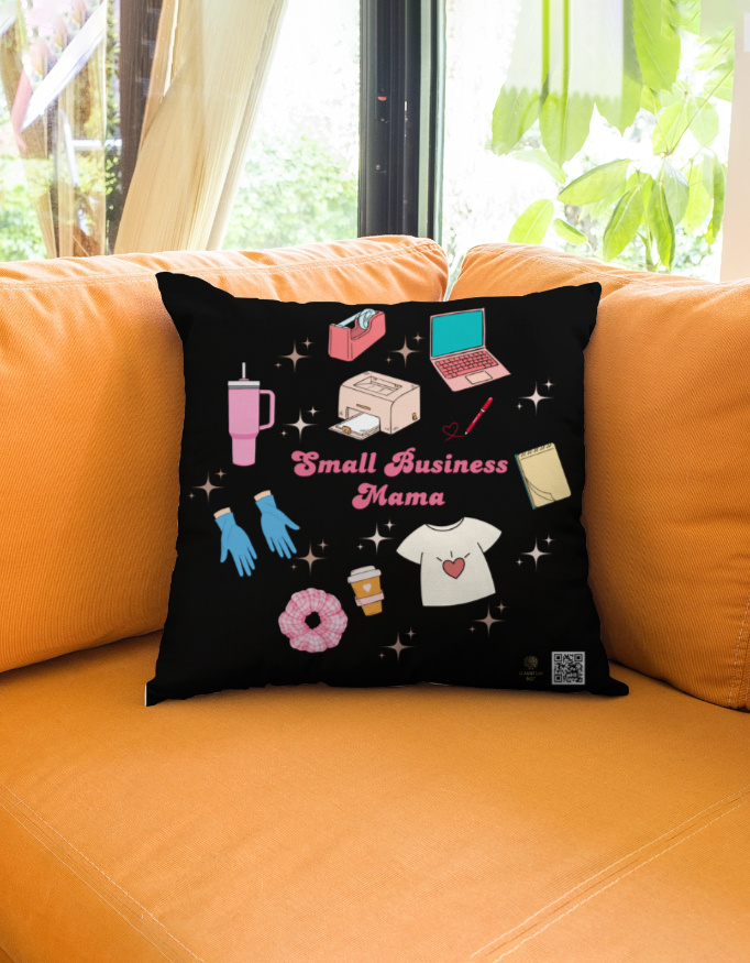 Small Business Mama | AOP Cushion Cover